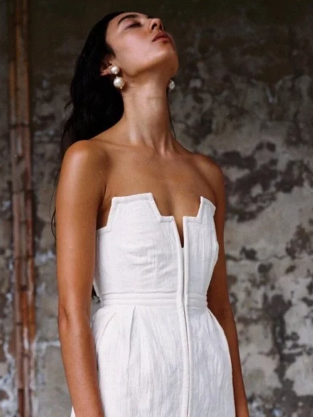 ISO Mara Hoffman White Aurelia Dress or Angela top and skirt (size 2/4/6)